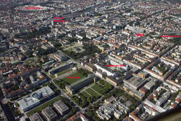 Luftbild Technische Universit�t M�nchen TUM